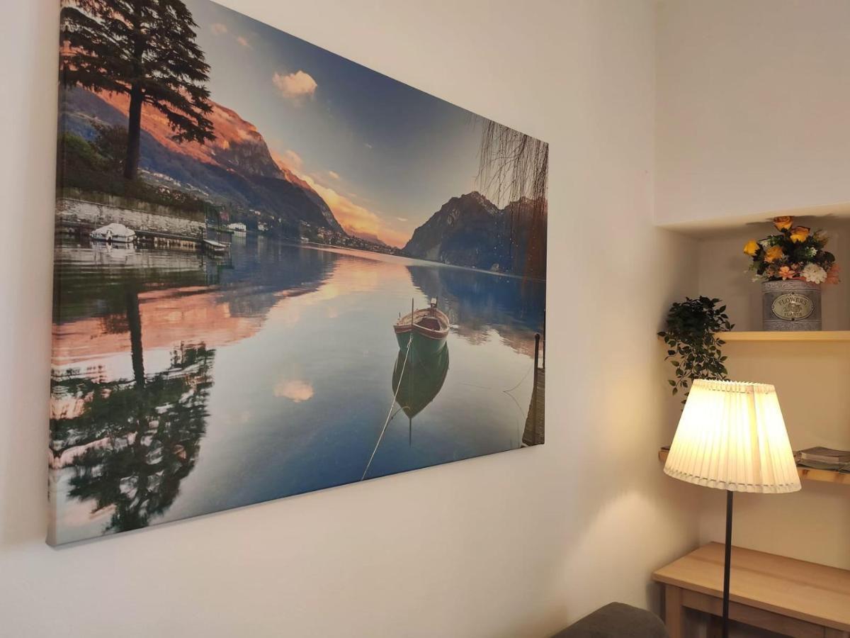 La Casina Al Lago แมนเดลโล เดล ลาริโอ ภายนอก รูปภาพ